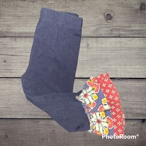 Girls ruffle bottom pants